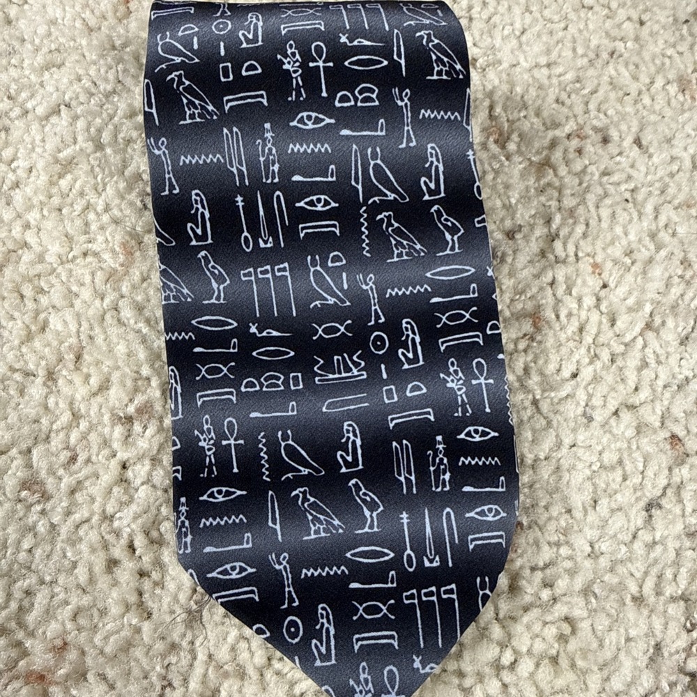 GD Grateful Dead Neck Tie - King's Chamber Sixth Set  100% silk 4in Wide - 1996